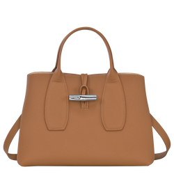 Top handle bag M Roseau Natural (10058HPN016) | Longchamp AU
