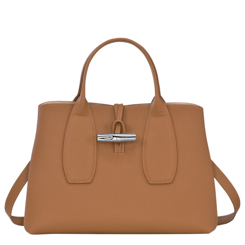 Top handle bag M Roseau Natural (10058HPN016) | Longchamp US