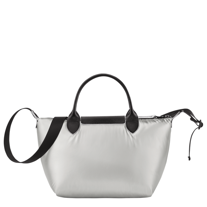 Le Pliage Alpin Top handle bag S, Silver