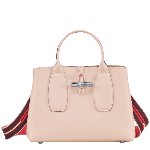 Roseau Handbag M, Pale Pink