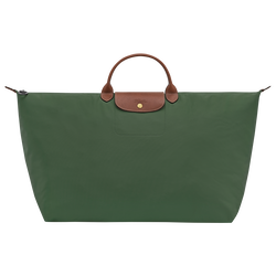 Le Pliage Original XL Travel bag , British Green - Recycled canvas