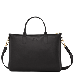 Le Foulonné Briefcase S, Black
