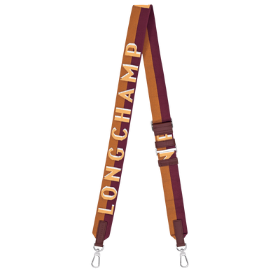 Longchamp Shadow Shoulder strap , Saffron - Canvas