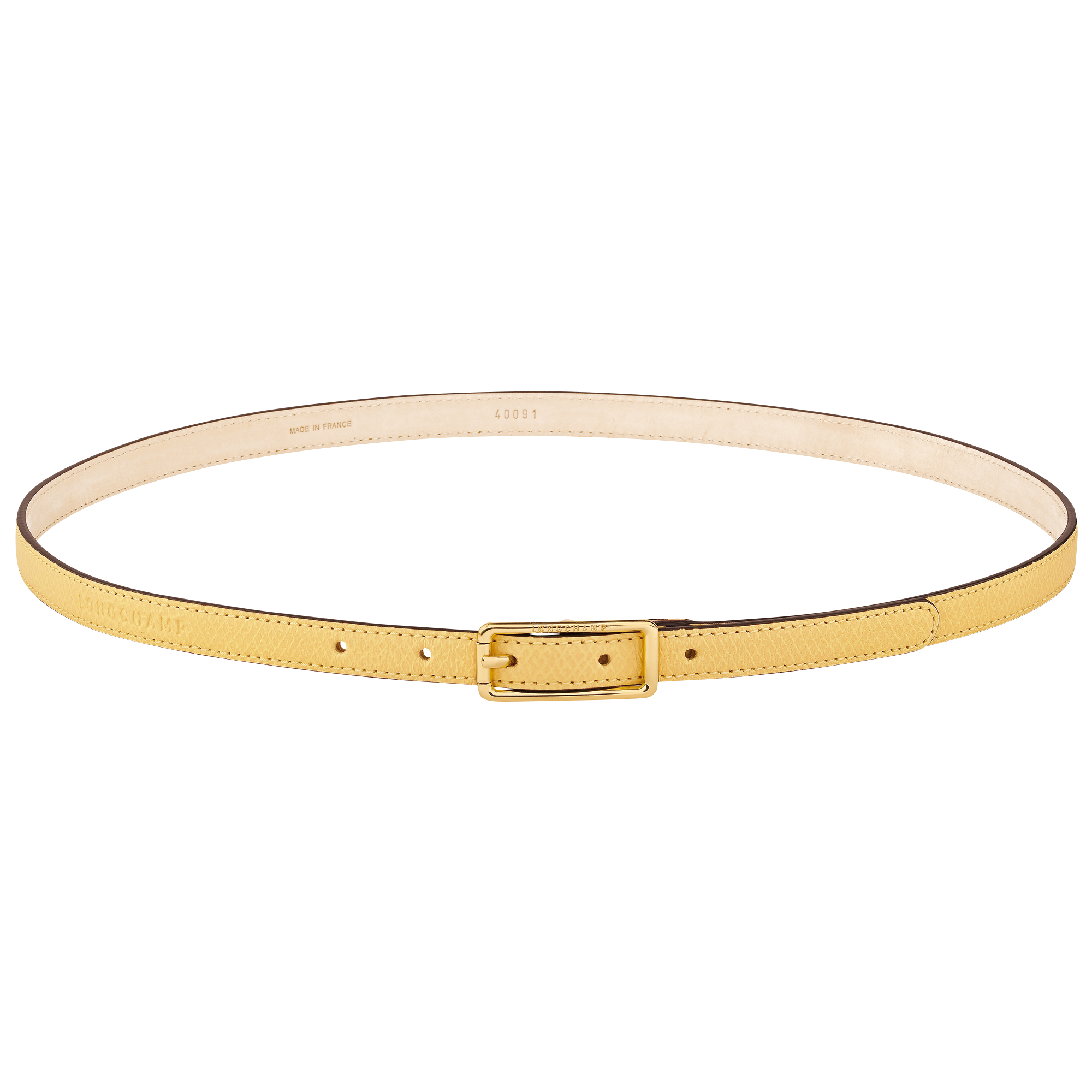 Ladies' belt, Yellow Chick - View 1 of
3 - zoom in Épure Ladies' belt, Yellow Chick