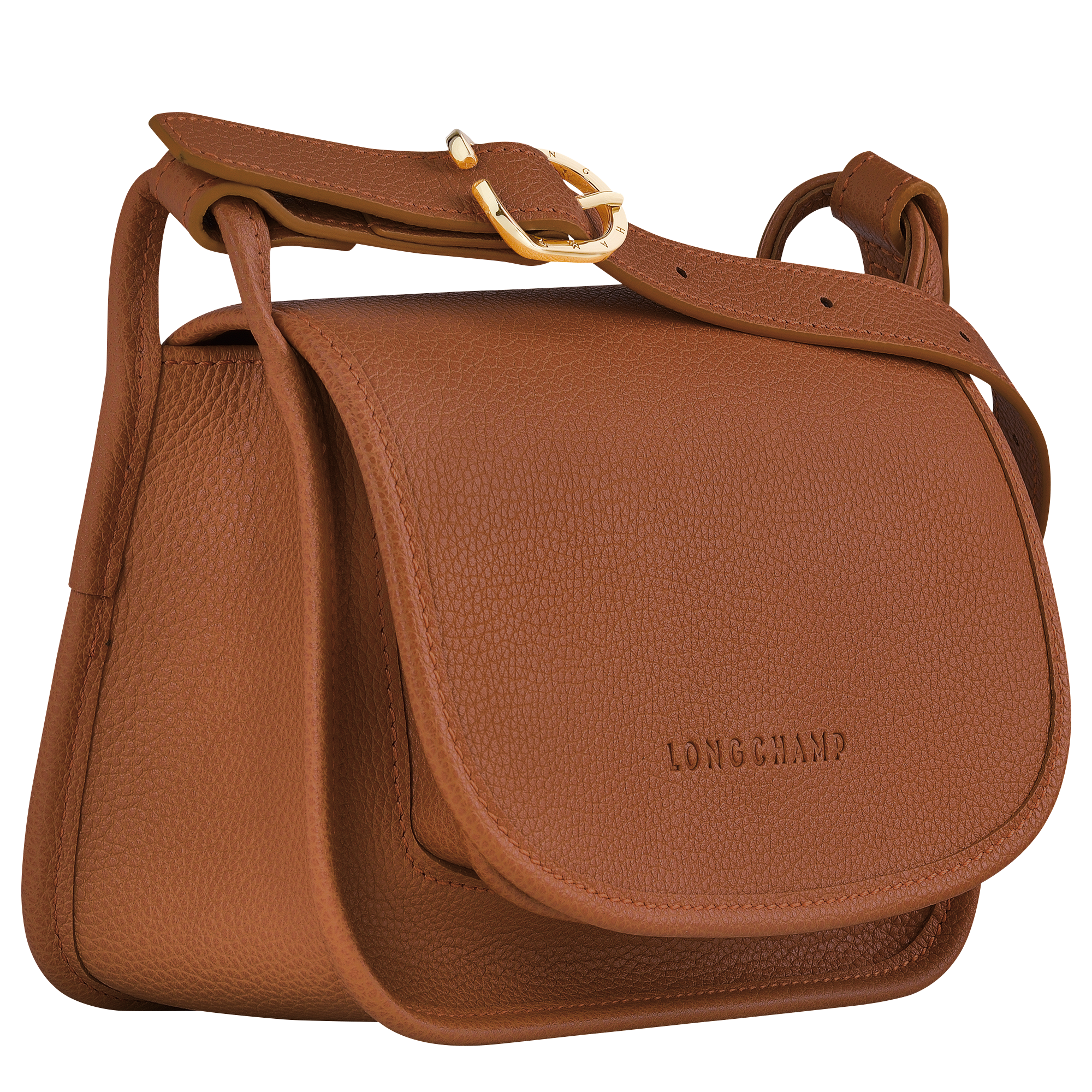 Le Foulonné Crossbody bag XS, Caramel