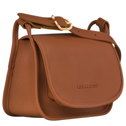 Le Foulonné Crossbody bag XS, Caramel