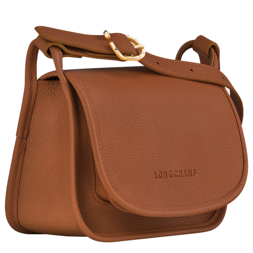 Le Foulonné S Crossbody bag , Caramel - Leather - View 3 of 5