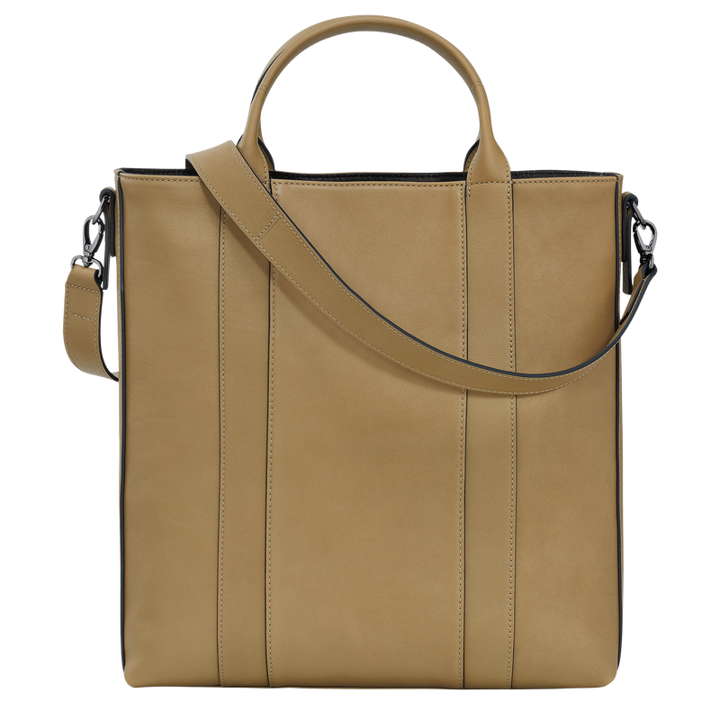 Sac cabas L Longchamp 3D Cuir Tabac Longchamp BE