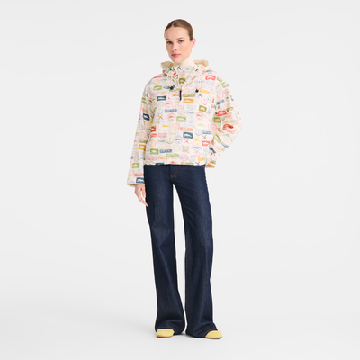 Jacket , Lichen - Printed canvas