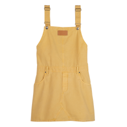 Dress , Yellow Chick - Overdyed cotton