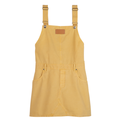 Dress , Yellow Chick - Overdyed cotton