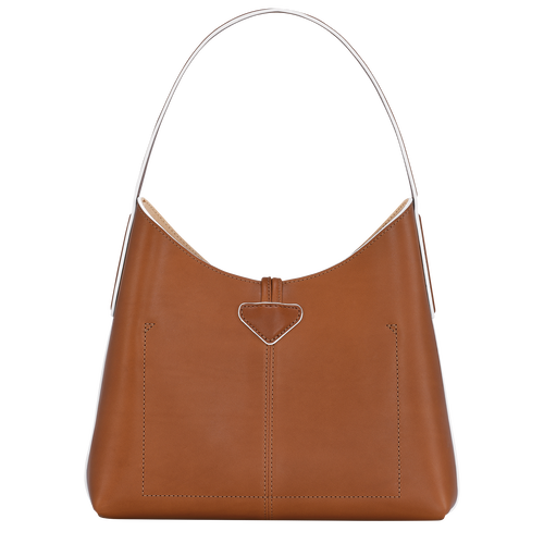 Le Roseau M Hobo bag Cognac Leather Longchamp EN