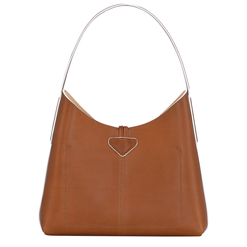Roseau M Hobo bag , Cognac - Leather  - View 4 of  6