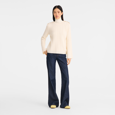 Sweater , Ecru - Knit