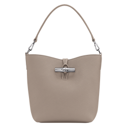 Le Roseau XS Bucket bag , Clay - Leather