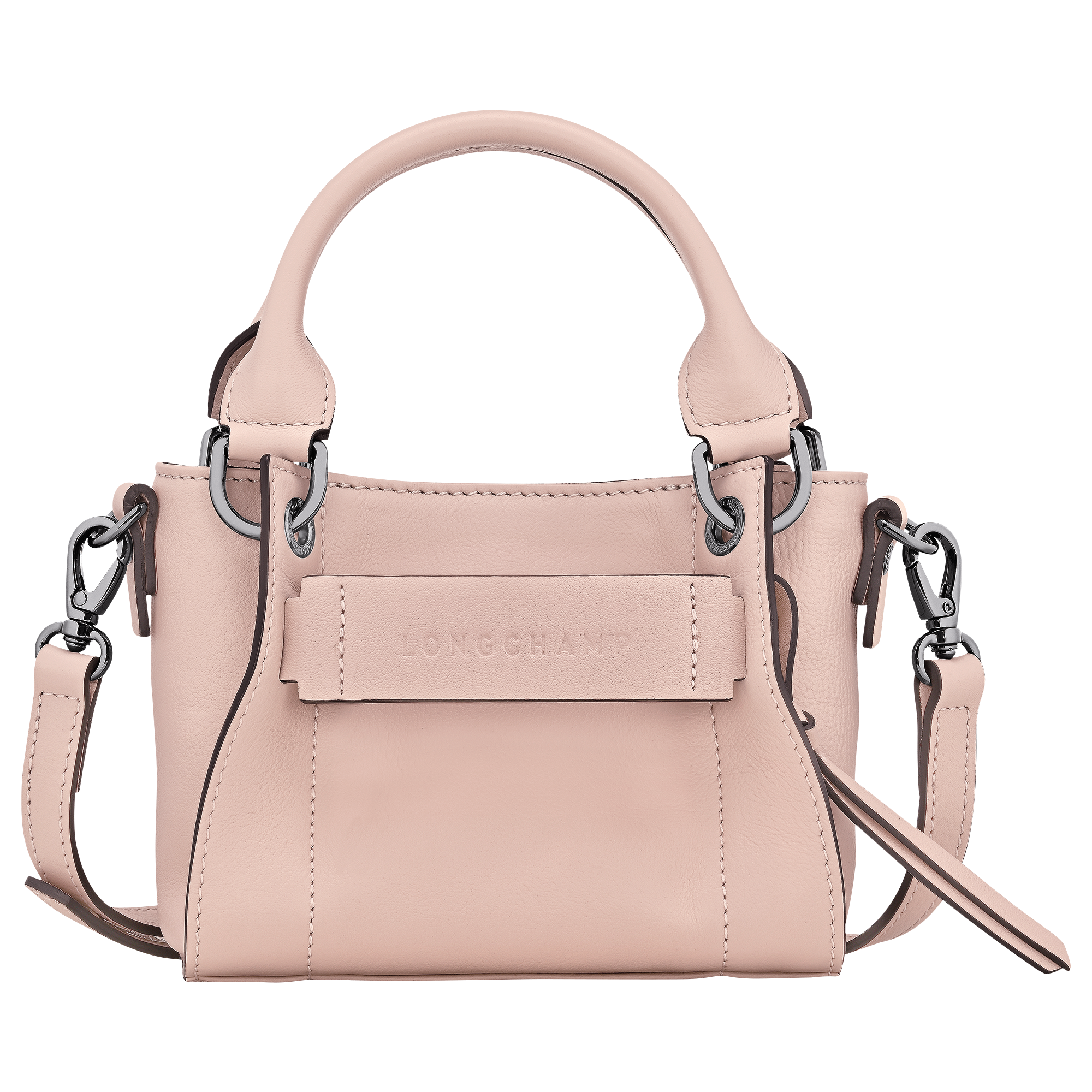 Handbag XS, Petal Pink - View 1 of
5 - zoom in Longchamp 3D Handbag XS, Petal Pink