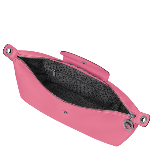 Sac porté épaule M Le Pliage Xtra , Cuir - Rose - Vue 5 de 6