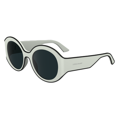 Lunettes de soleil , Résine végétale - Ivoire