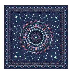 Le Pliage Étoiles - Silk scarf Silk scarf