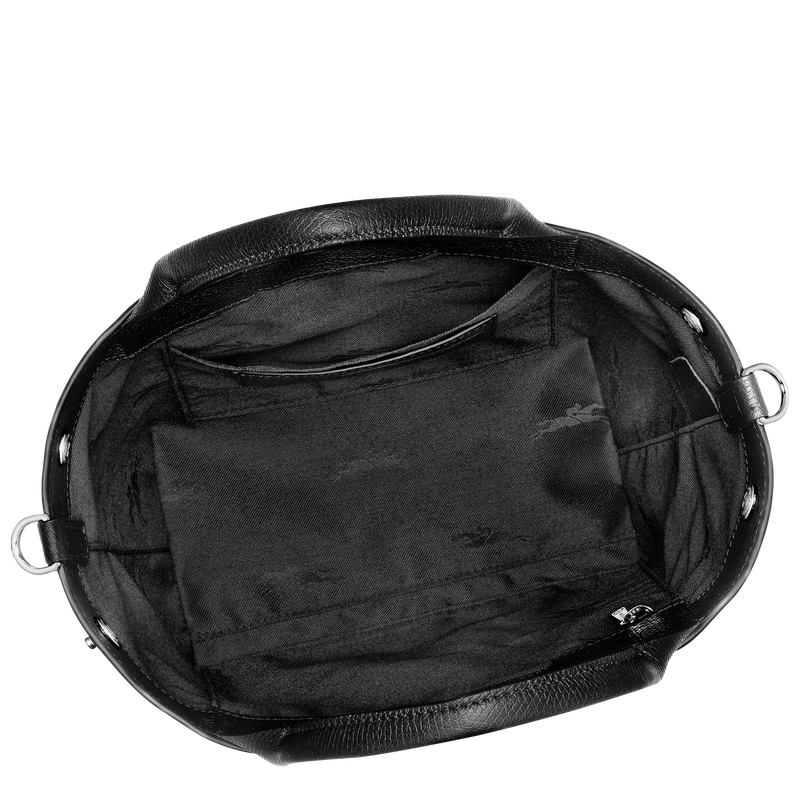 Le Roseau S Handbag , Black - Leather  - View 6 of 7