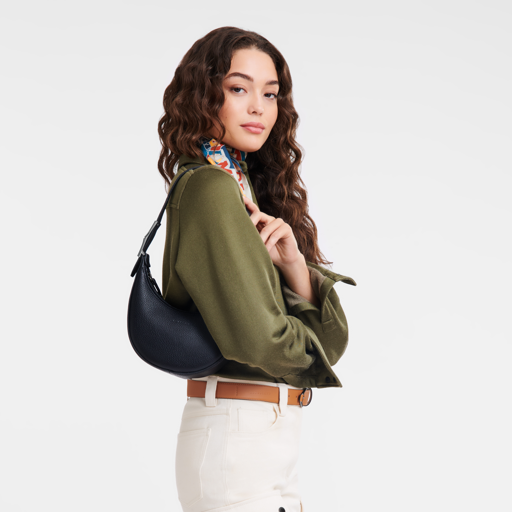 Longchamp Roseau Essential Leather Hobo