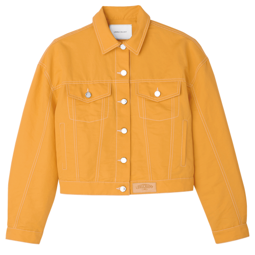 재킷 , 에프리콧(적황색) - 개버딘 - 1 이미지 보기 4