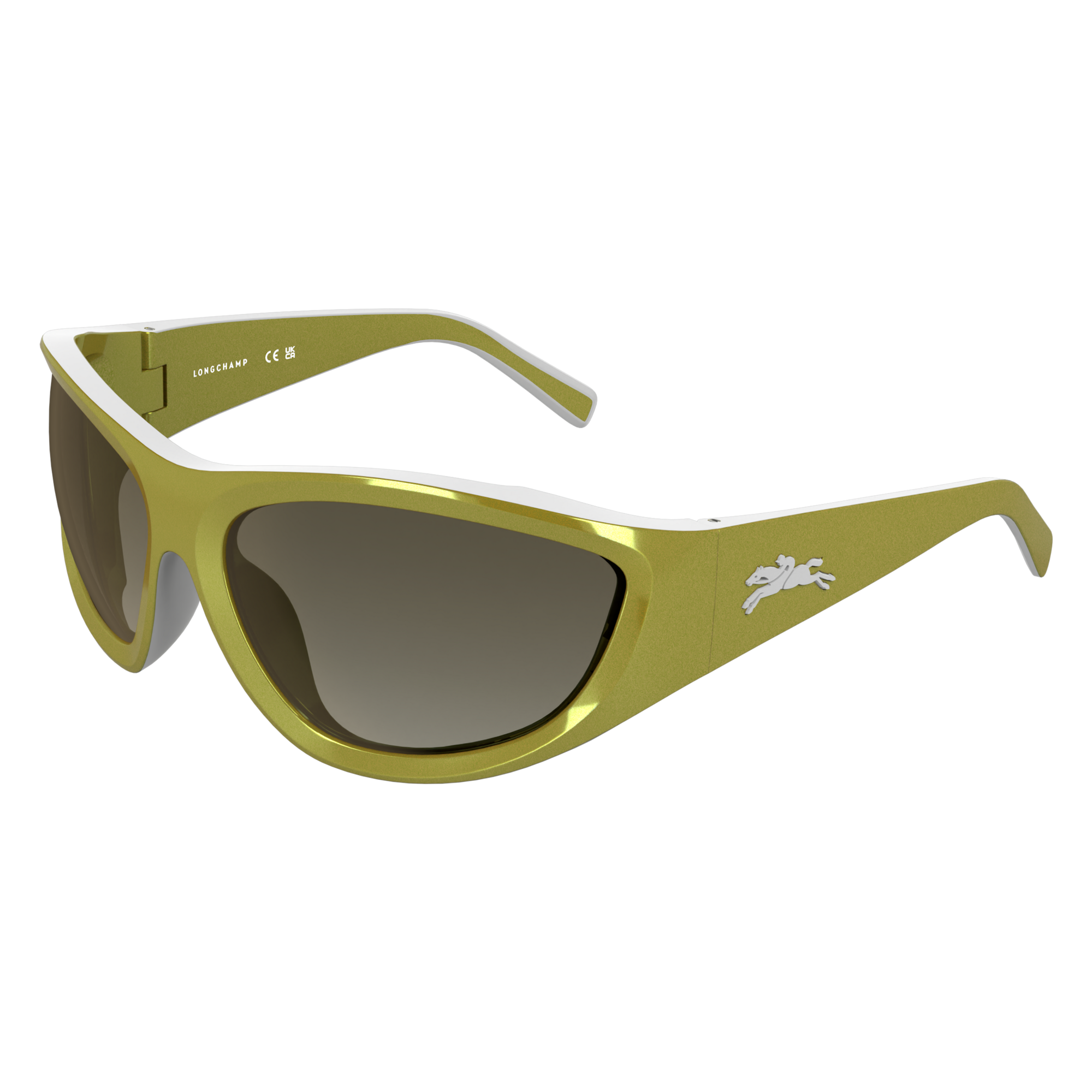 Lunettes de soleil, Jaune métallisé - Vue 2 de
2 - agrandir le zoom null Lunettes de soleil, Jaune métallisé