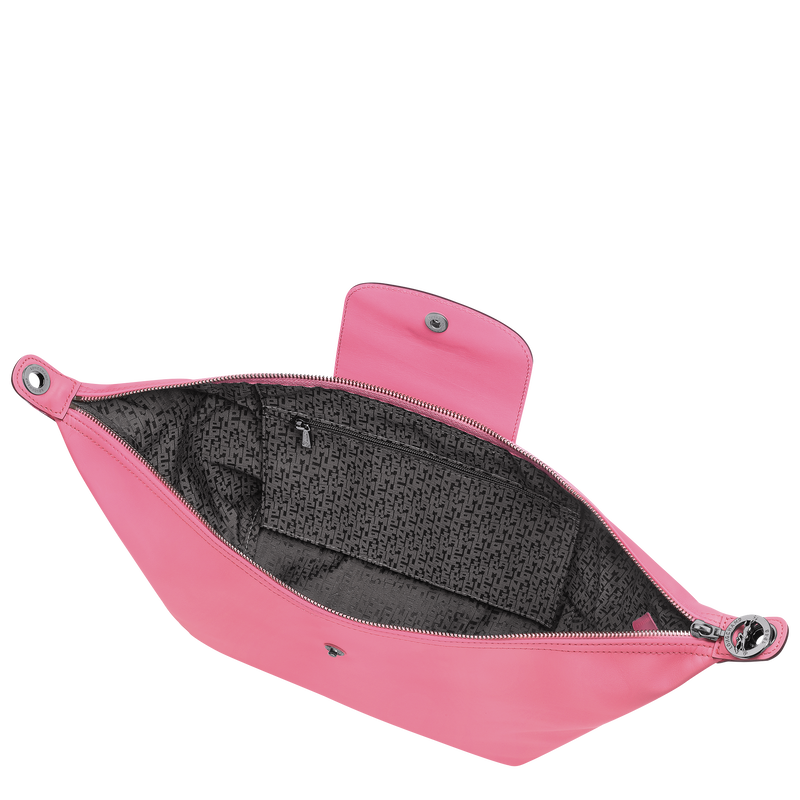 Schultertasche S Le Pliage Xtra , Leder - Pink  - Ansicht 4 von 5