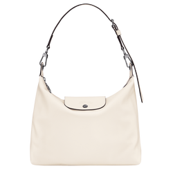 Le Pliage Xtra M Hobo bag , Ecru - Leather