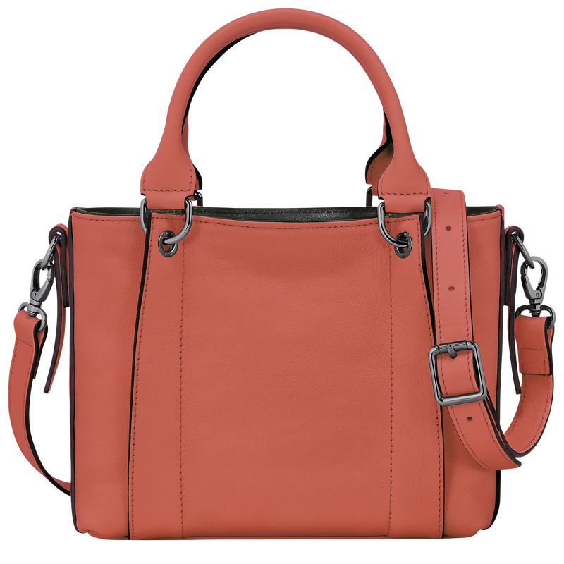 Handtasche S Longchamp 3D , Leder - Ockerbraun  - Ansicht 4 von 5