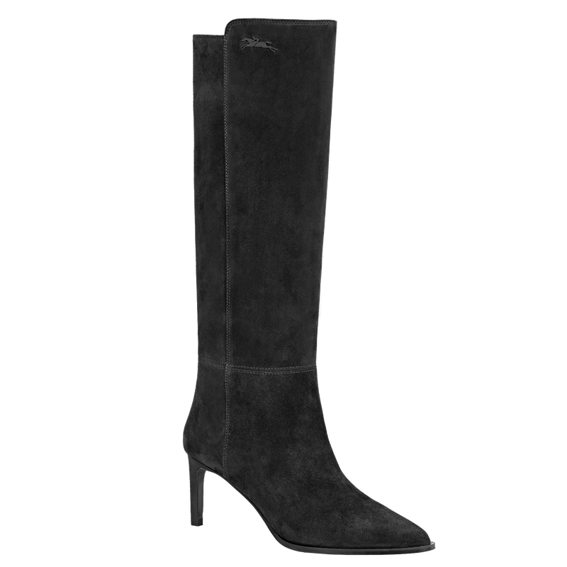 Elan Heel boots , Black - Leather  - View 2 of  3