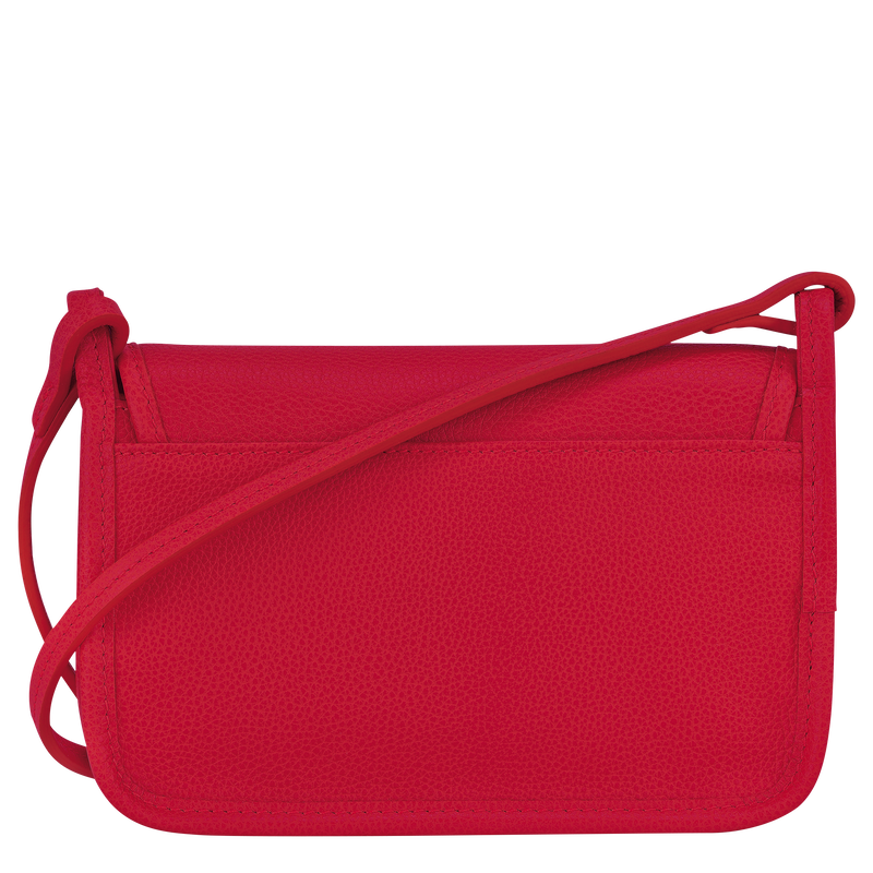 Le Foulonné Wallet on chain , Love - Leather  - View 3 of  4