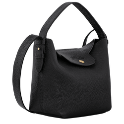 Le Cadence S Bucket bag , Black - Leather