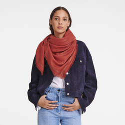 La Médaille Longchamp Shawl , Tomato - OTHER