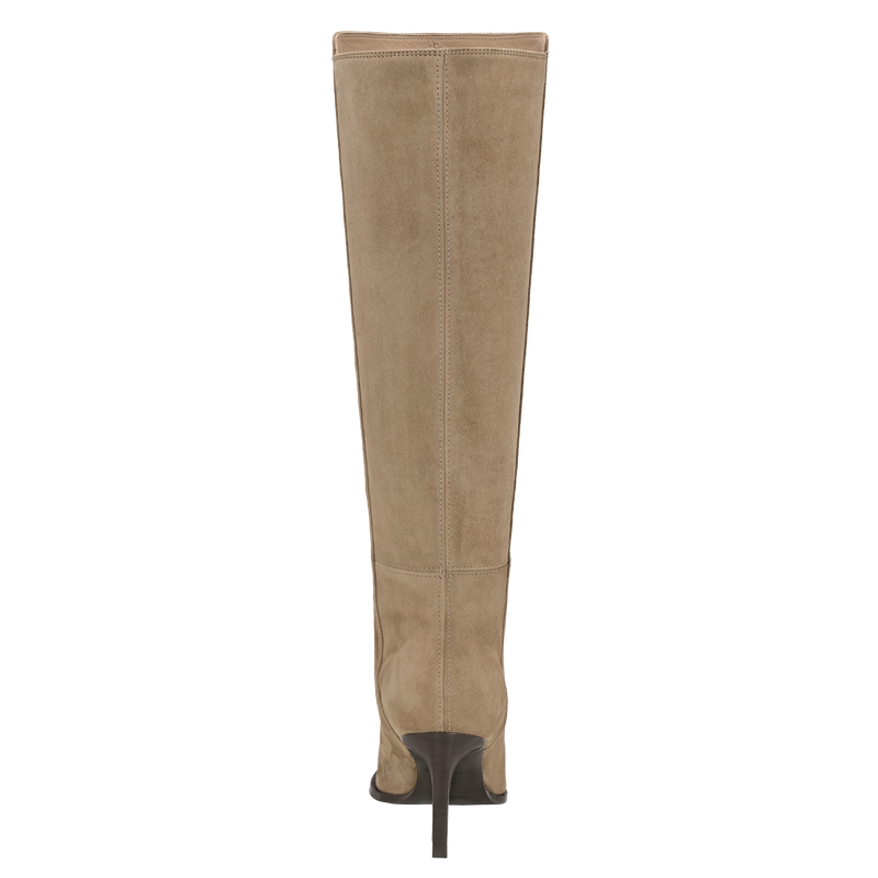 Elan Botas de tac&oacute;n , Cuero - Beige  - Vista 3 de 3