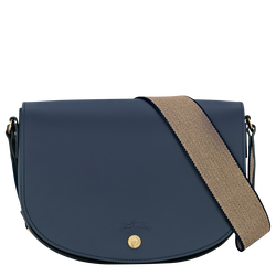 Épure M Crossbody bag , Navy - Leather