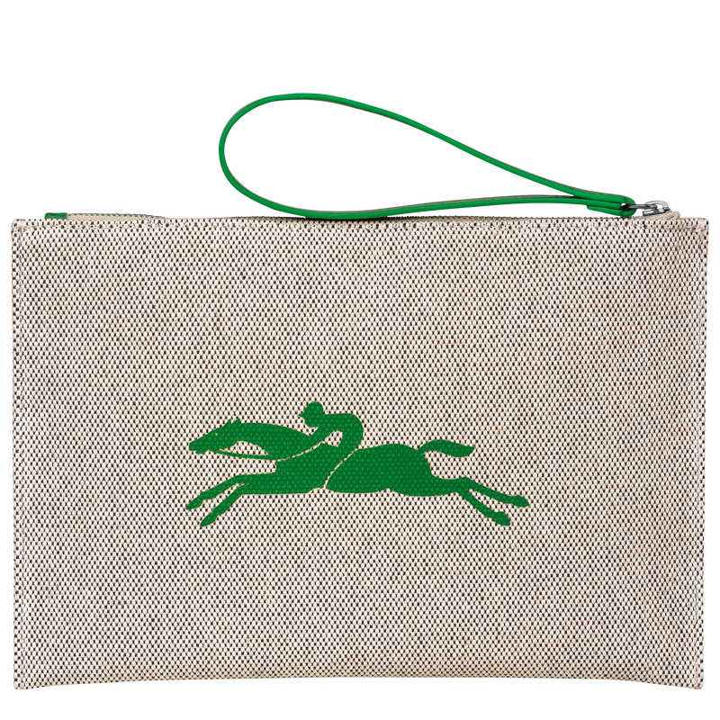 Essential Pouch , Green - Canvas  - View 3 of  4