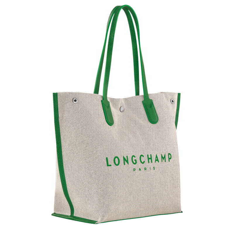 Essential L Tote bag , Green - Canvas  - View 3 of  7