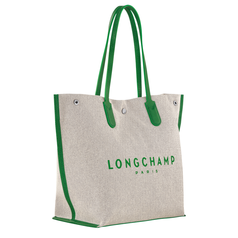 Essential L Tote bag Green Canvas Longchamp US