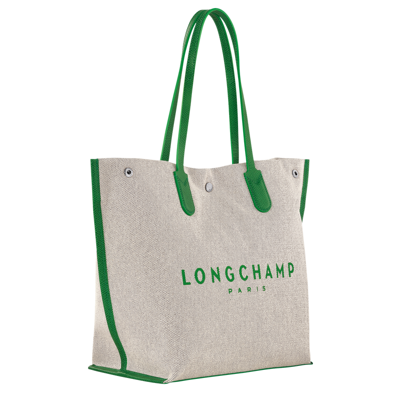 Essential 購物袋 L , 綠色 - 帆布  - 查看 3 5