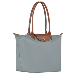 Le Pliage 原創系列 肩揹袋 L , 鋼灰色 - 再生帆布
