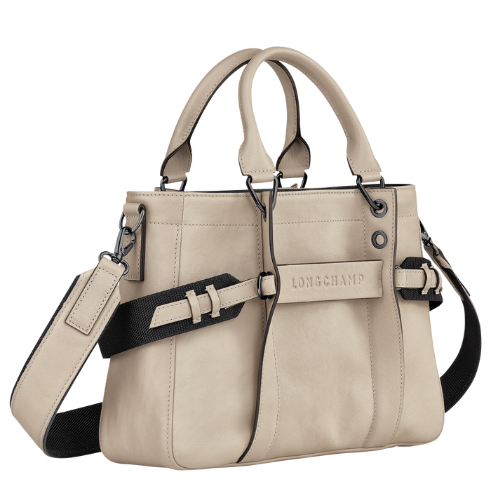 Longchamp 3D Sangle Top handle bag S, Clay
