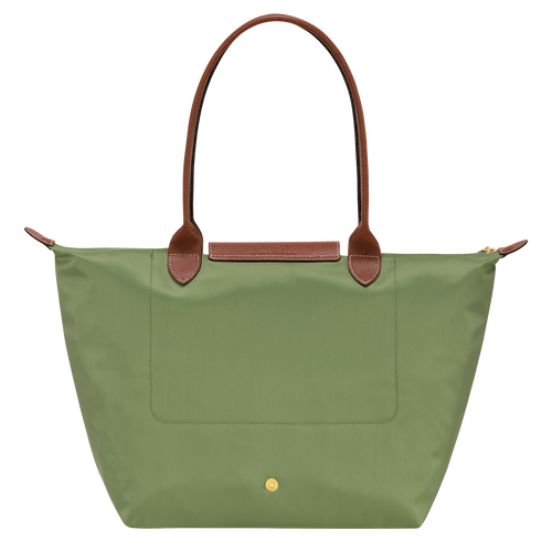 Sac cabas L Le Pliage Original , Toile recyclée - Lichen - Vue 4 de 6
