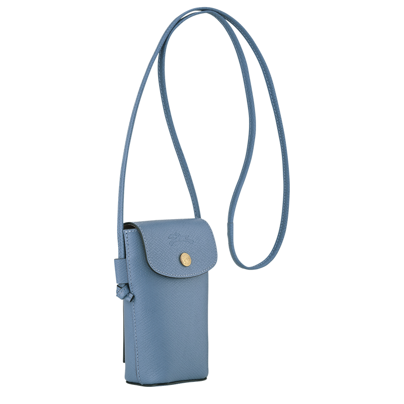 &Eacute;pure Phone case with leather lace , Slate - Leather  - View 3 of  4