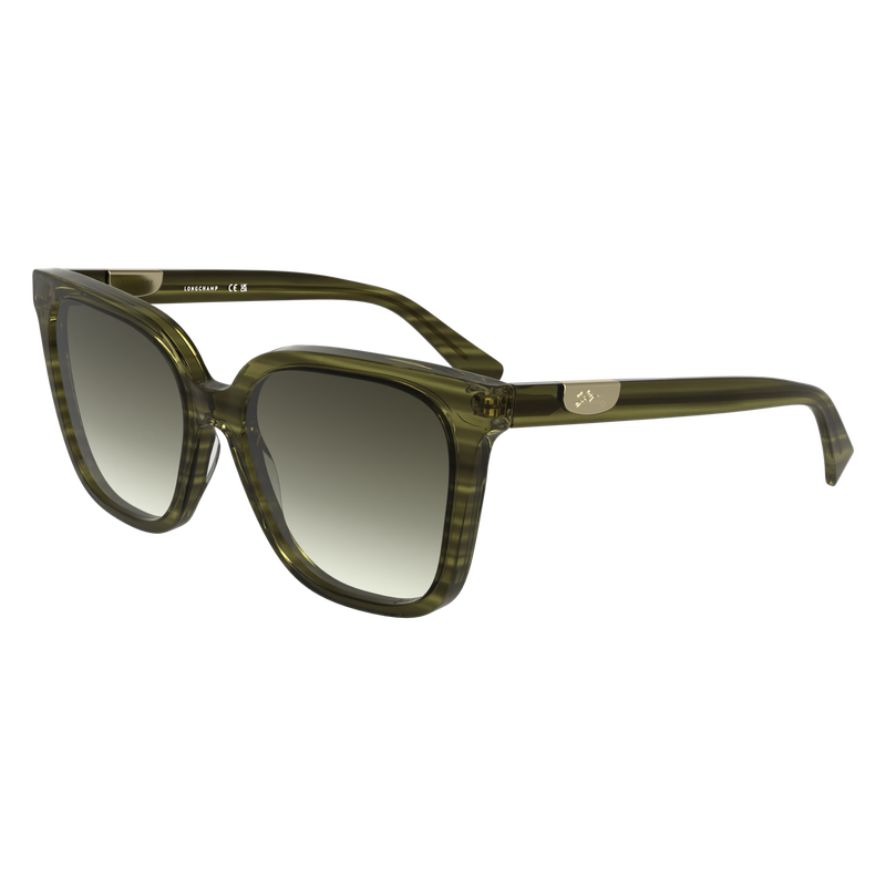 Lunettes de soleil , Ac&eacute;tate - Vert  - Vue 2 de 2