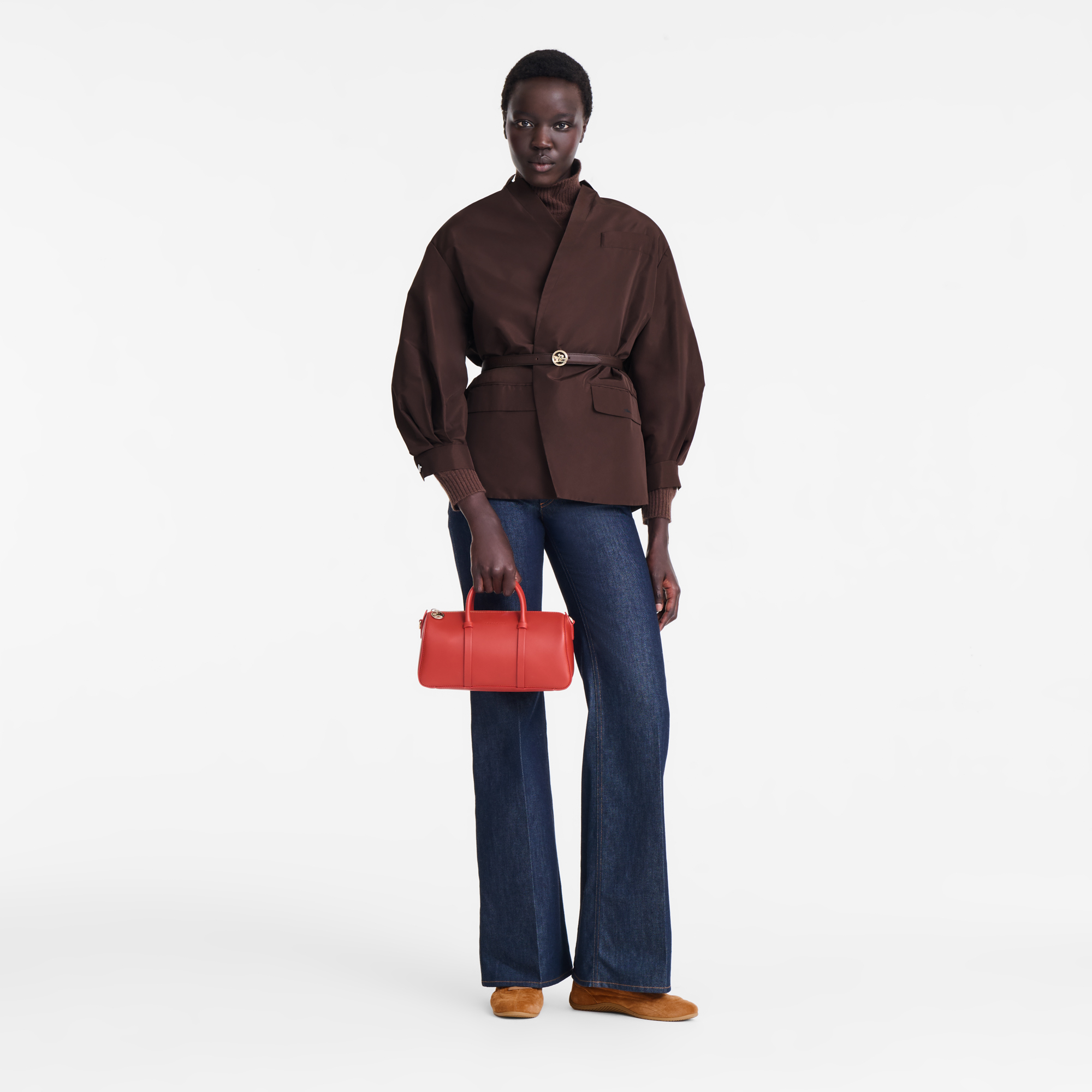 Daylong Handbag M, Terracotta