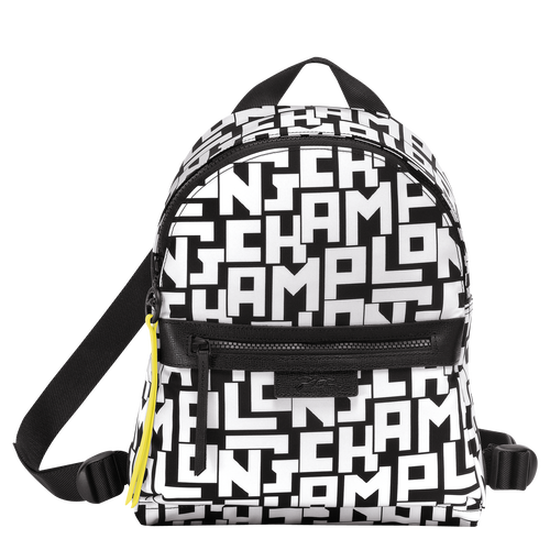 Le Pliage LGP S Backpack , Black/White - Canvas - View 1 of 3