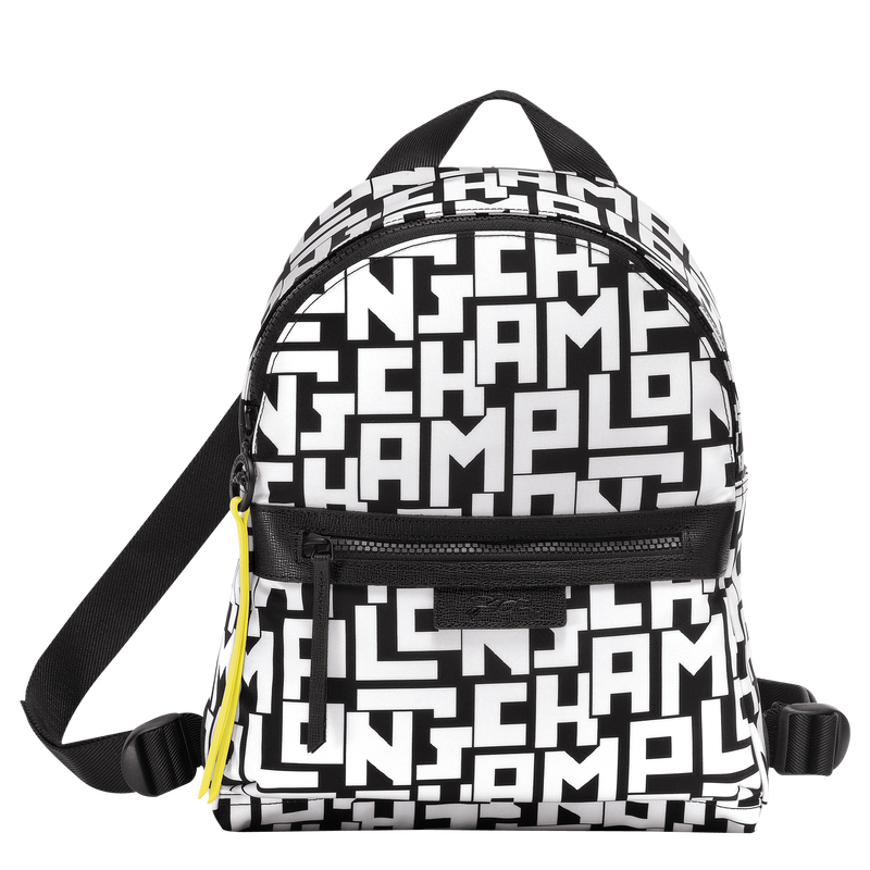 Le Pliage LGP S Backpack , Black/White - Canvas  - View 1 of 3