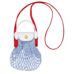 Le Pliage Filet 織網包 XS , 天藍色 - 帆布