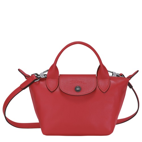 Top handle bag XS Le Pliage Cuir Red (L1500757545) | Longchamp US Top handle bag XS Le Pliage Cuir Red (L1500757545) | Longchamp US